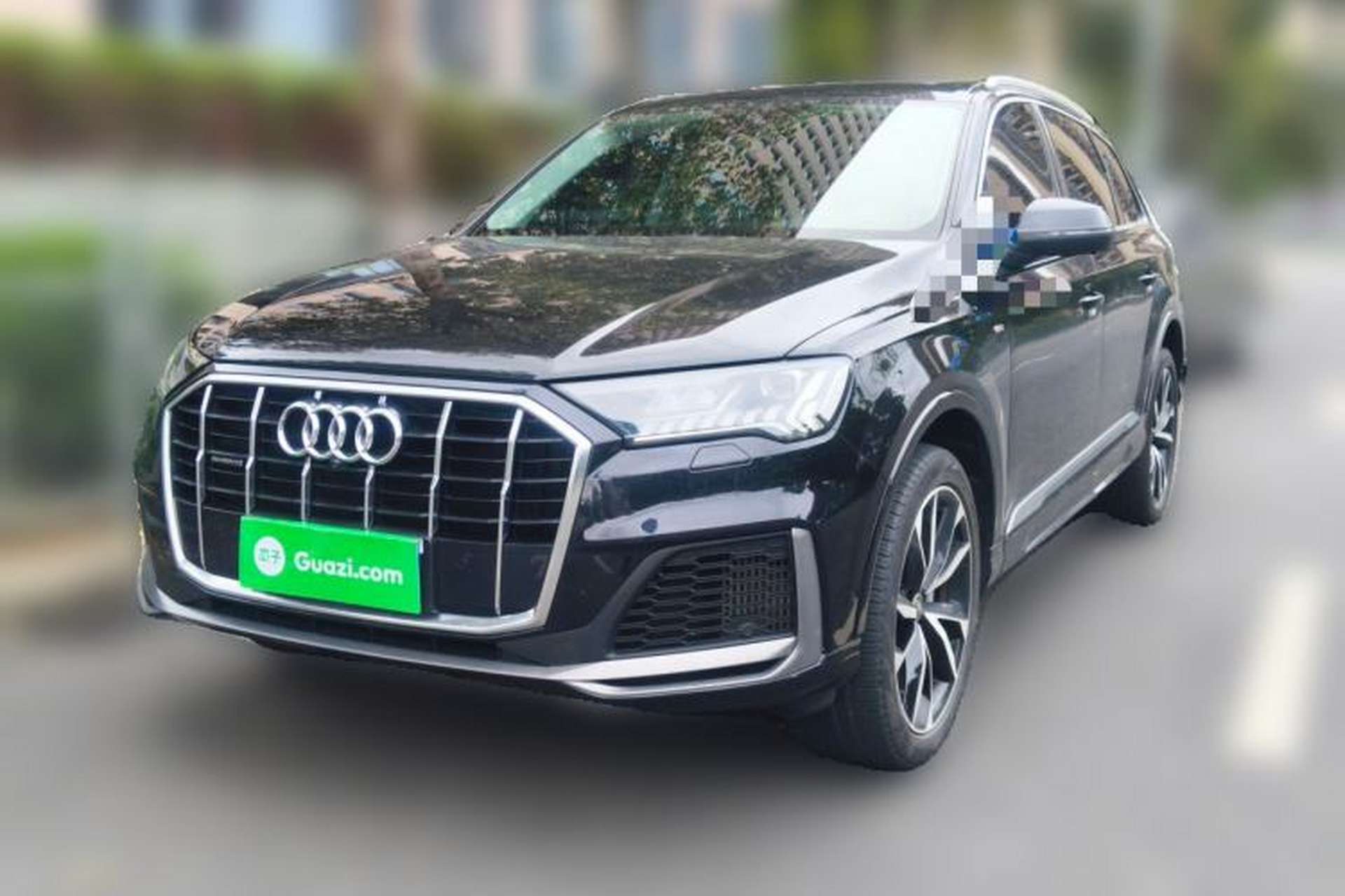 Used Audi Q7 2020 55 TFSI quattro S line sports model Front Left 45 Deg