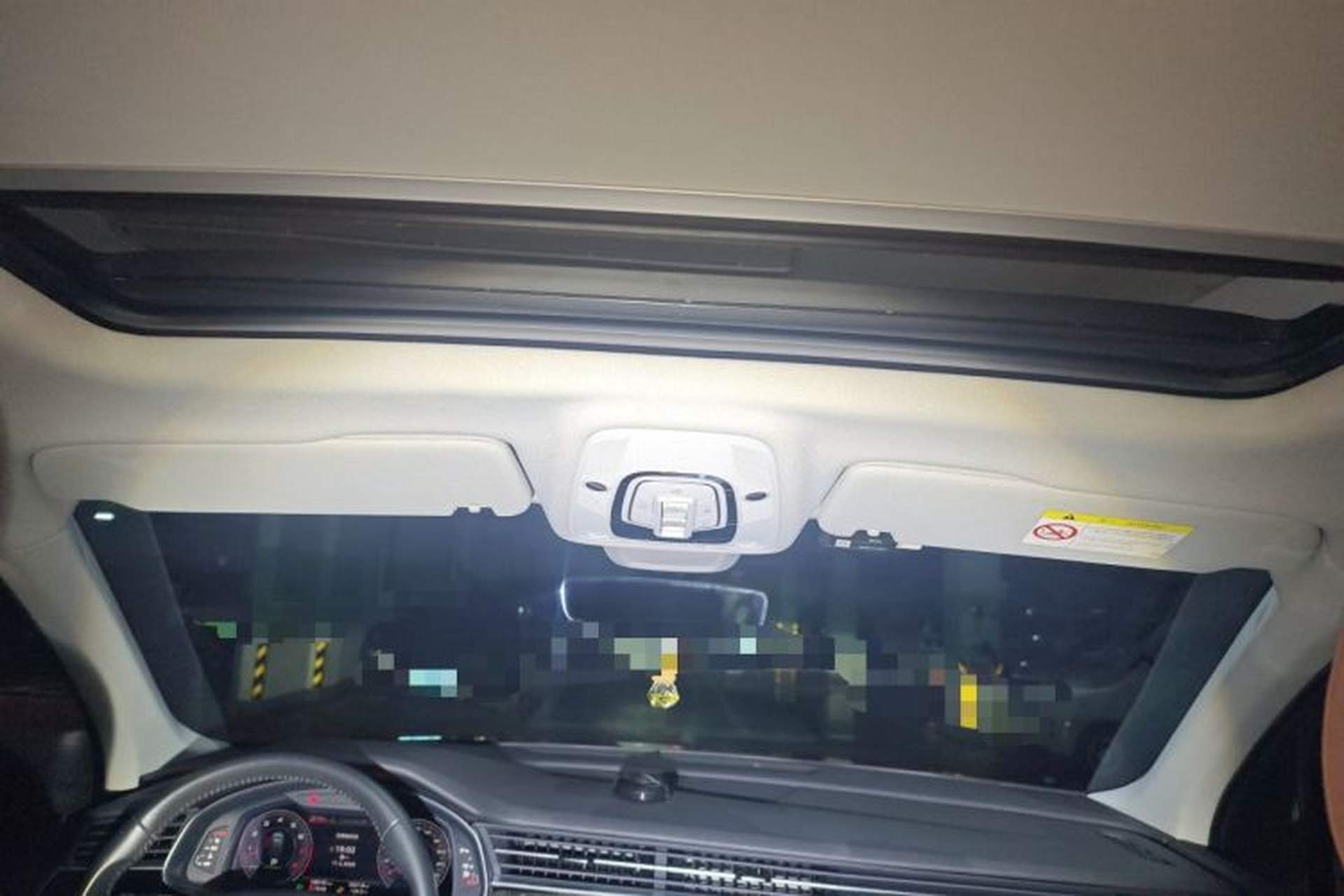 Used Audi Q7 2020 55 TFSI quattro S line sports model Headliner