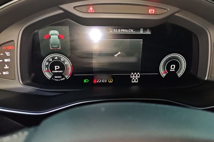 Used Audi Q7 2020 55 TFSI quattro Black Warrior Exclusive Edition Instrument Cluster