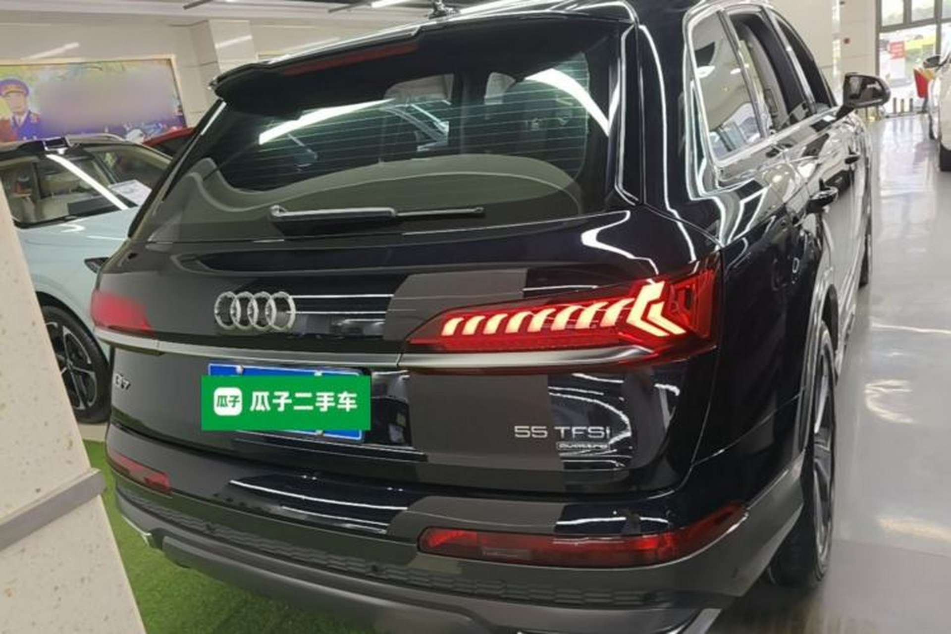 Used Audi Q7 2020 55 TFSI quattro S line sports model Rear