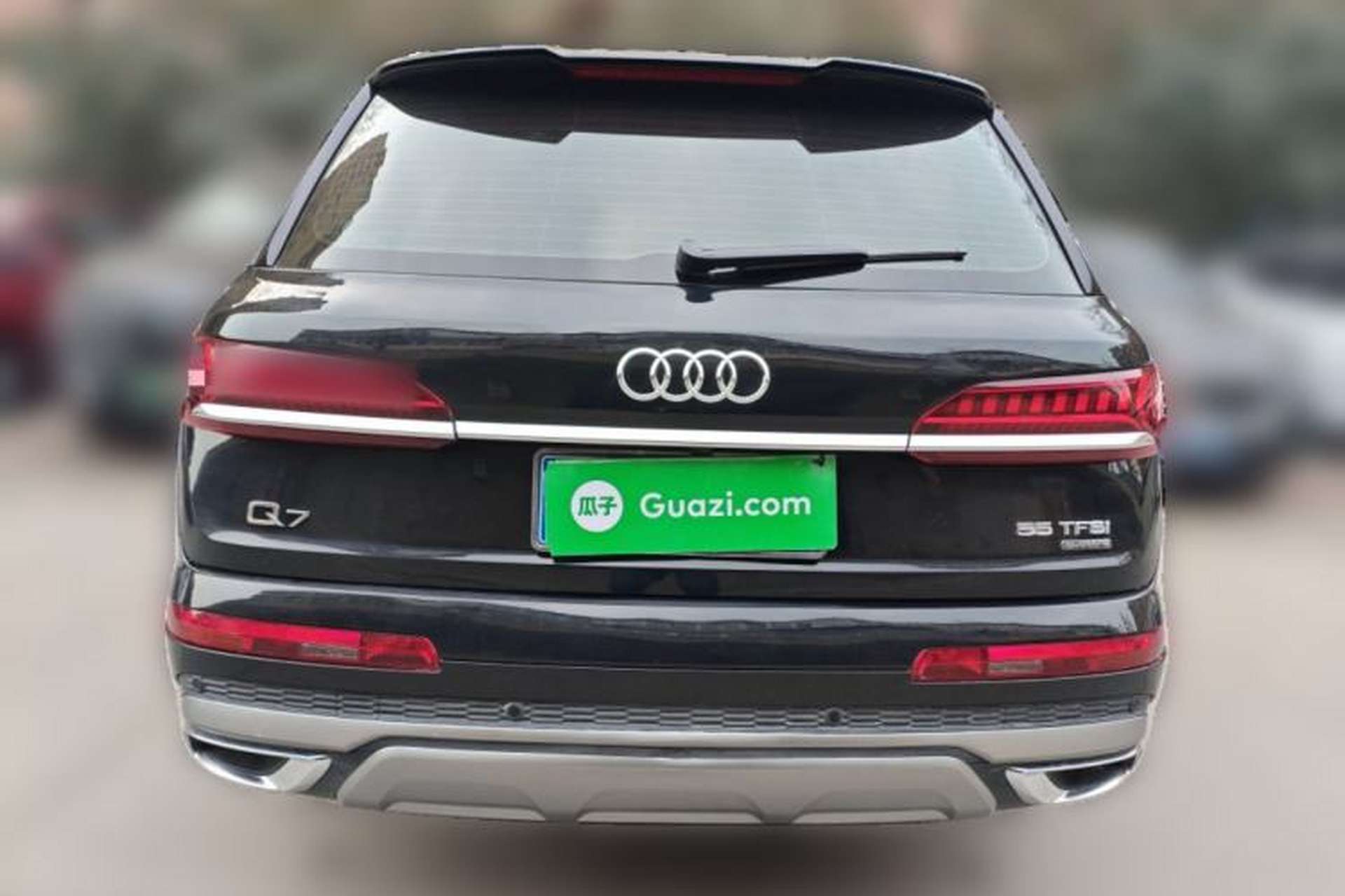 Used Audi Q7 2020 45 TFSI quattro S line Sport Limited Edition Rear