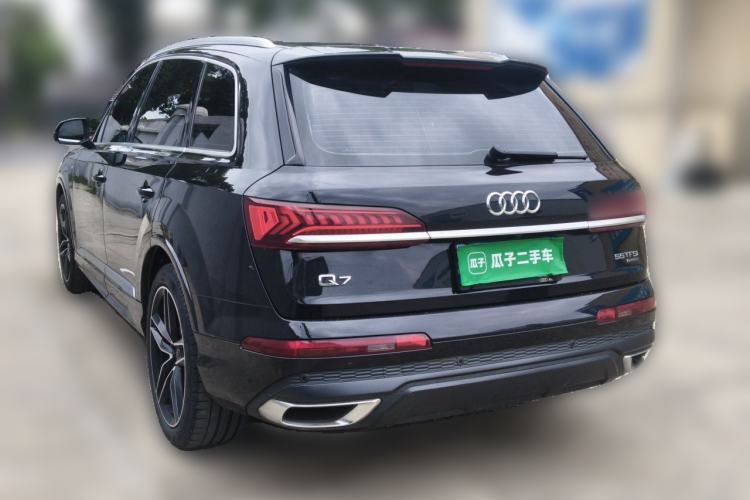 Used Audi Q7 2020 55 TFSI quattro S line sports model Rear Left 45 Deg