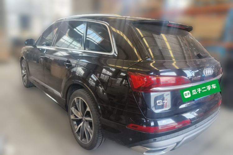 Used Audi Q7 2020 55 TFSI quattro S line sports model Rear Left 45 Deg