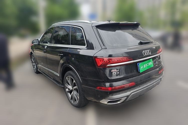 Used Audi Q7 2020 55 TFSI quattro S line sports model Rear Left 45 Deg