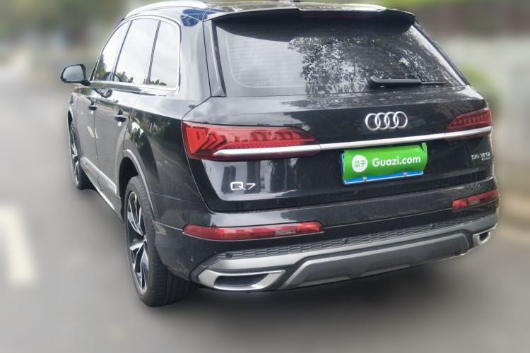 Used Audi Q7 2020 55 TFSI quattro S line sports model Rear Left 45 Deg