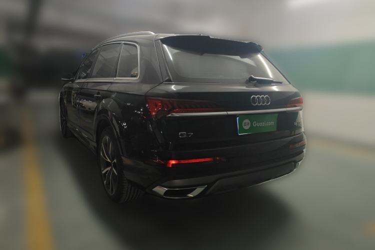 Used Audi Q7 2020 55 TFSI quattro S line sports model Rear Left 45 Deg