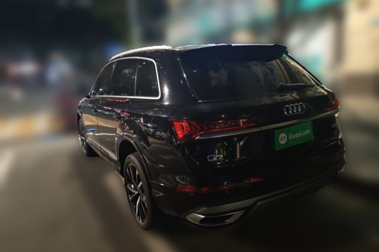 Used Audi Q7 2020 55 TFSI quattro S line sports model Rear Left 45 Deg
