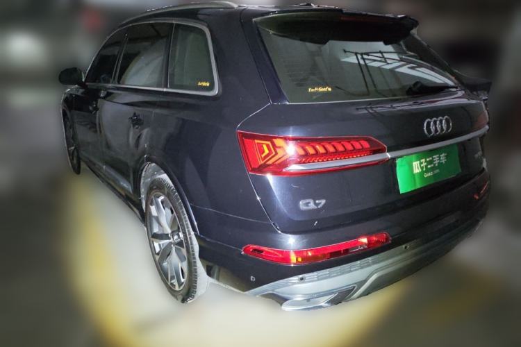 Used Audi Q7 2020 55 TFSI quattro S line sports model Rear Left 45 Deg