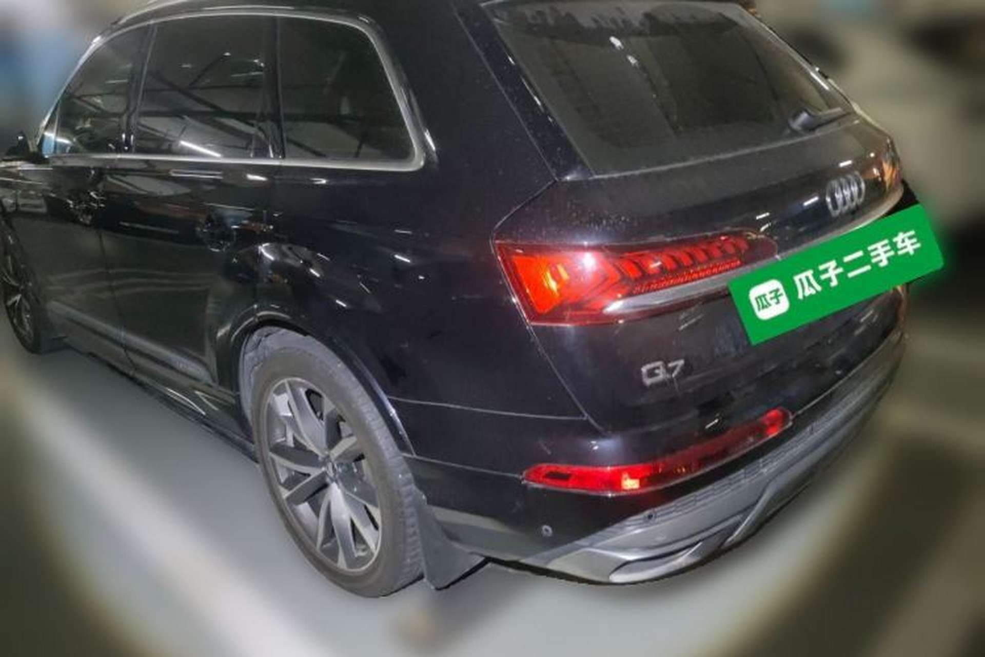 Used Audi Q7 2020 55 TFSI quattro S line sports model Rear Left 45 Deg