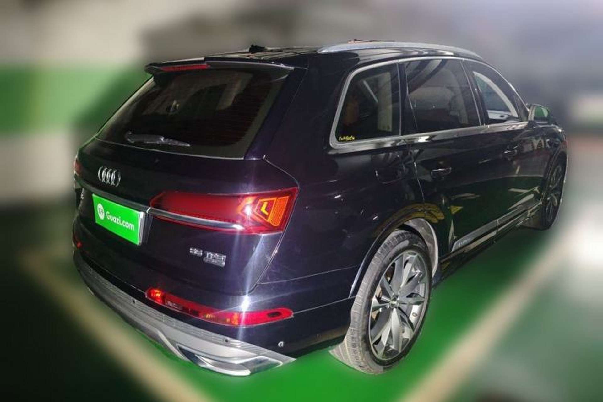 Used Audi Q7 2020 55 TFSI quattro S line sports model Rear Right 45 Deg
