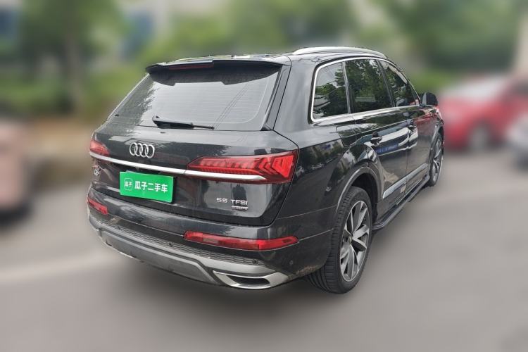 Used Audi Q7 2020 55 TFSI quattro S line sports model Rear Right 45 Deg