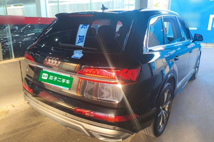 Used Audi Q7 2020 55 TFSI quattro S line sports model Rear Right 45 Deg