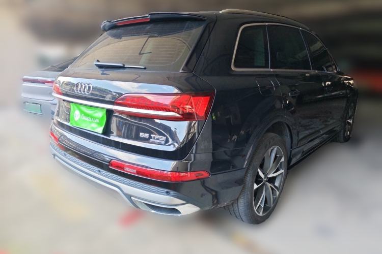 Used Audi Q7 2020 55 TFSI quattro S line sports model Rear Right 45 Deg