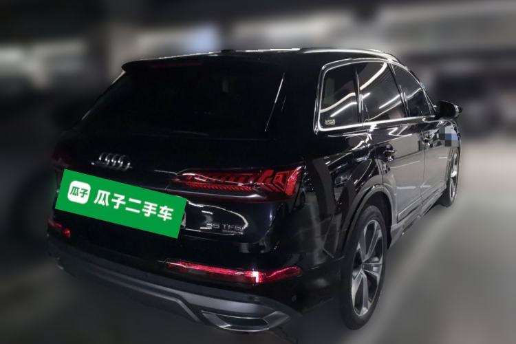 Used Audi Q7 2020 55 TFSI quattro S line sports model Rear Right 45 Deg