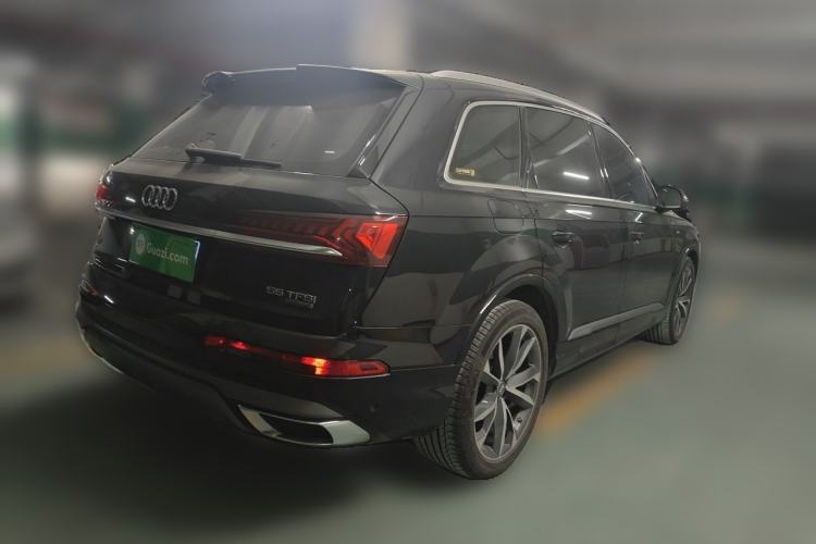 Used Audi Q7 2020 55 TFSI quattro S line sports model Rear Right 45 Deg