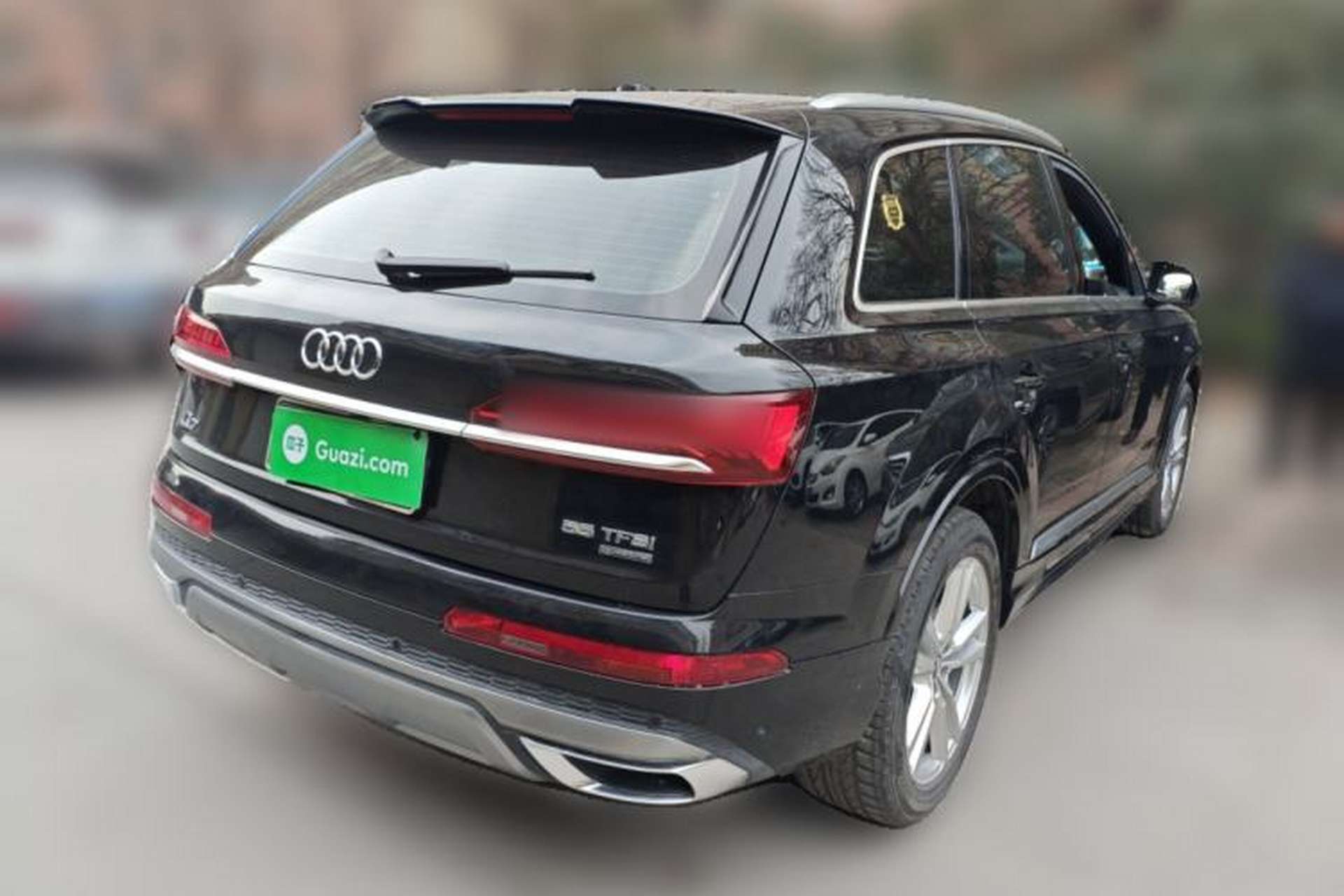 Used Audi Q7 2020 45 TFSI quattro S line Sport Limited Edition Rear Right 45 Deg