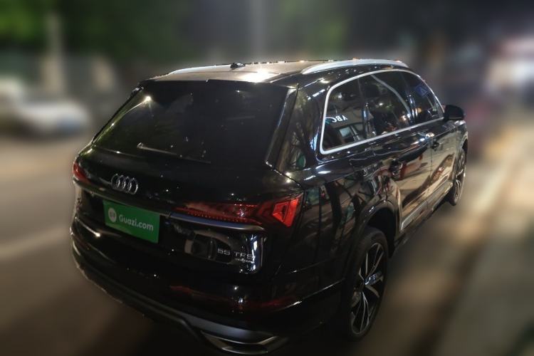 Used Audi Q7 2020 55 TFSI quattro S line sports model Rear Right 45 Deg