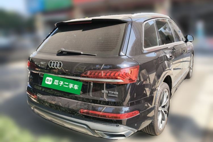 Used Audi Q7 2020 55 TFSI quattro S line sports model Rear Right 45 Deg