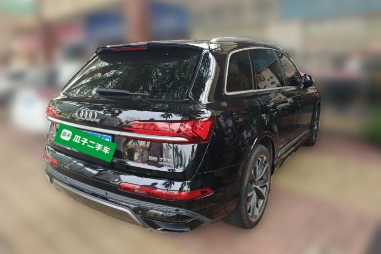 Used Audi Q7 2020 55 TFSI quattro S line sports model Rear Right 45 Deg