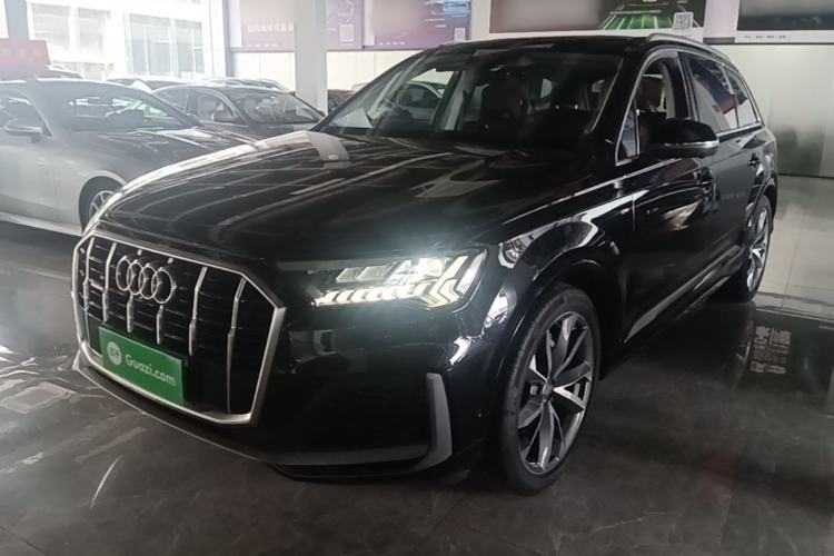 Used Audi Q7 2020 55 TFSI quattro S line sports model Guazi used car, China used car export, Used car for sale, Used cars, Cheapest cars for sale