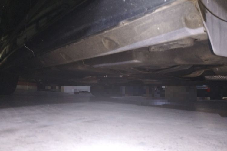 Used Audi Q7 2020 55 TFSI quattro S line sports model Chassis Rear Left