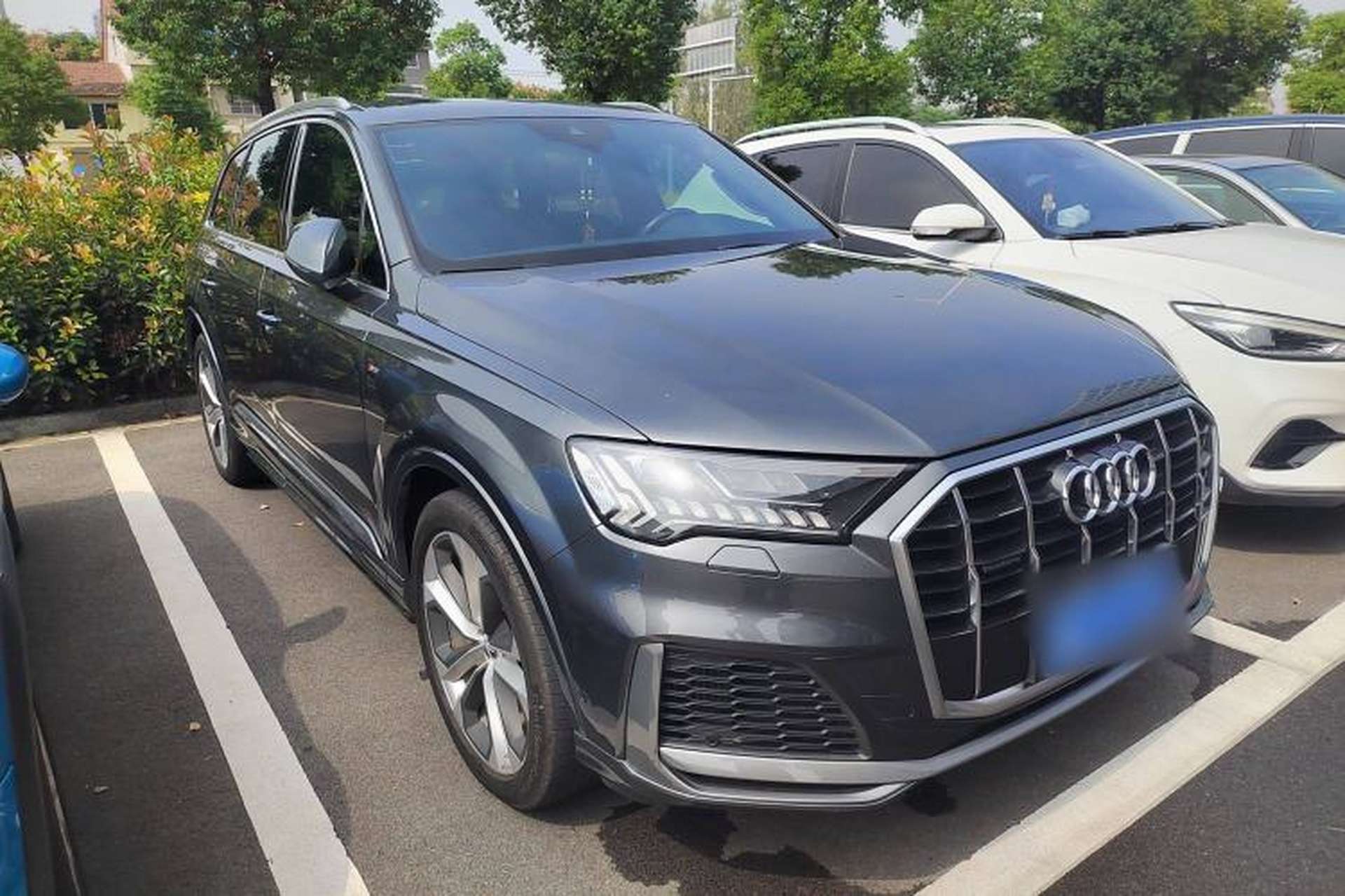 Used Audi Q7 2020 55 TFSI quattro S line sports model Exterior 2