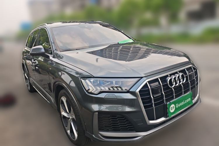 Used Audi Q7 2020 55 TFSI quattro Prestige Exclusive Edition Front Right 45 Deg