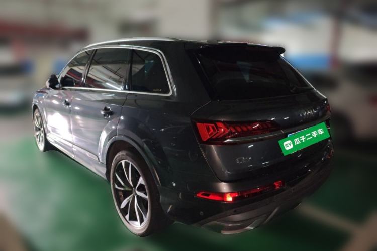Used Audi Q7 2020 55 TFSI quattro S line sports model Rear Left 45 Deg