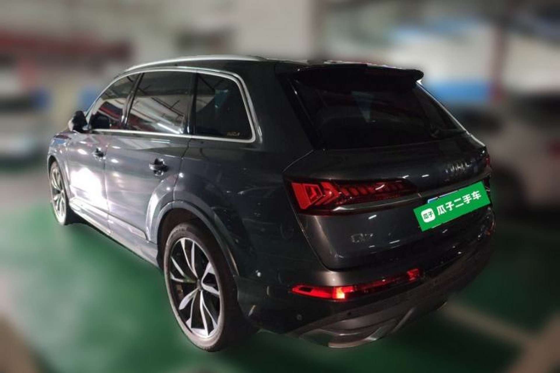 Used Audi Q7 2020 55 TFSI quattro S line sports model Rear Left 45 Deg
