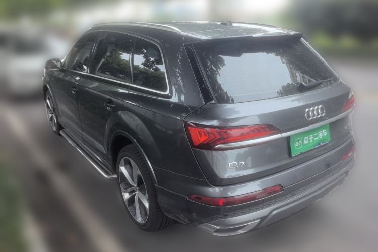 Used Audi Q7 2020 55 TFSI quattro S line sports model Rear Left 45 Deg