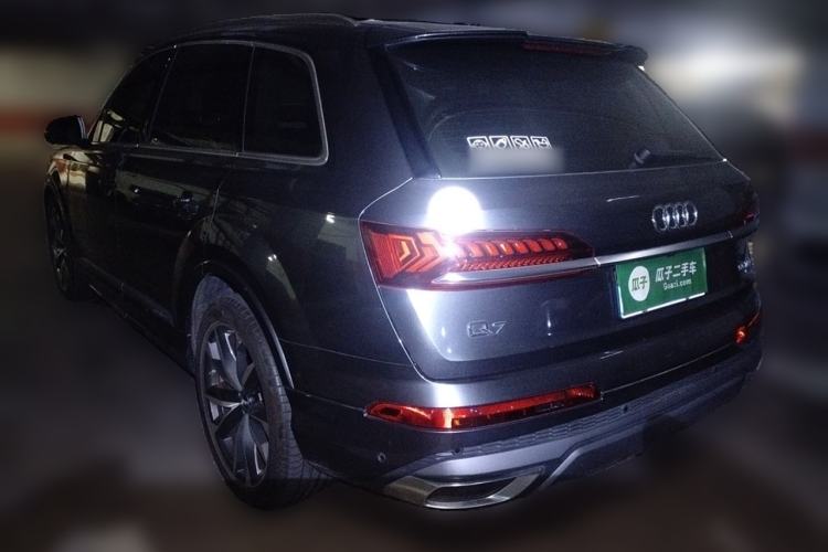 Used Audi Q7 2020 55 TFSI quattro S line sports model Rear Left 45 Deg
