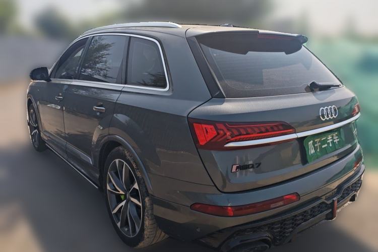 Used Audi Q7 2020 55 TFSI quattro S line sports model Rear Left 45 Deg