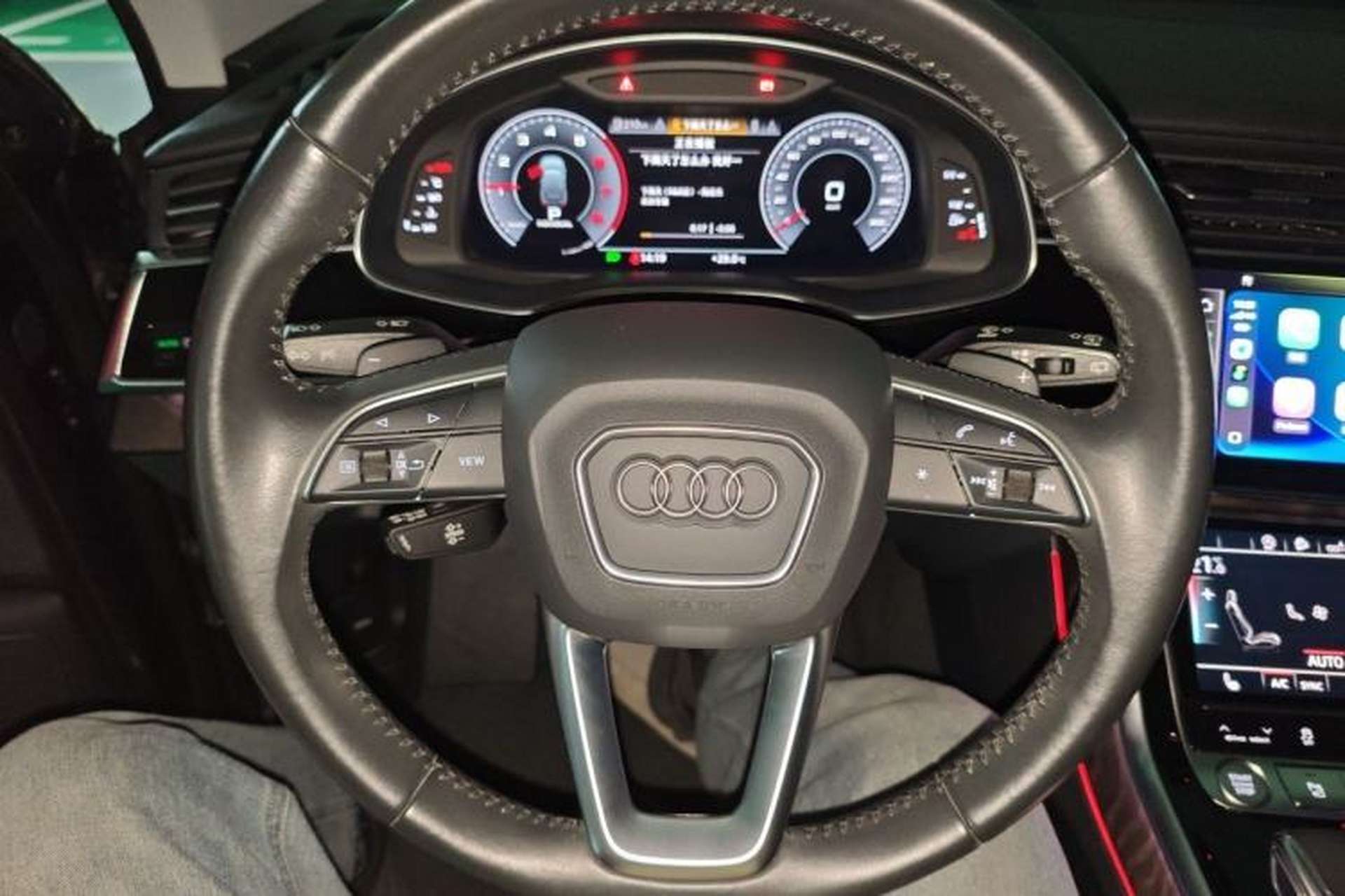 Used Audi Q7 2020 55 TFSI quattro S line sports model Steering Wheel