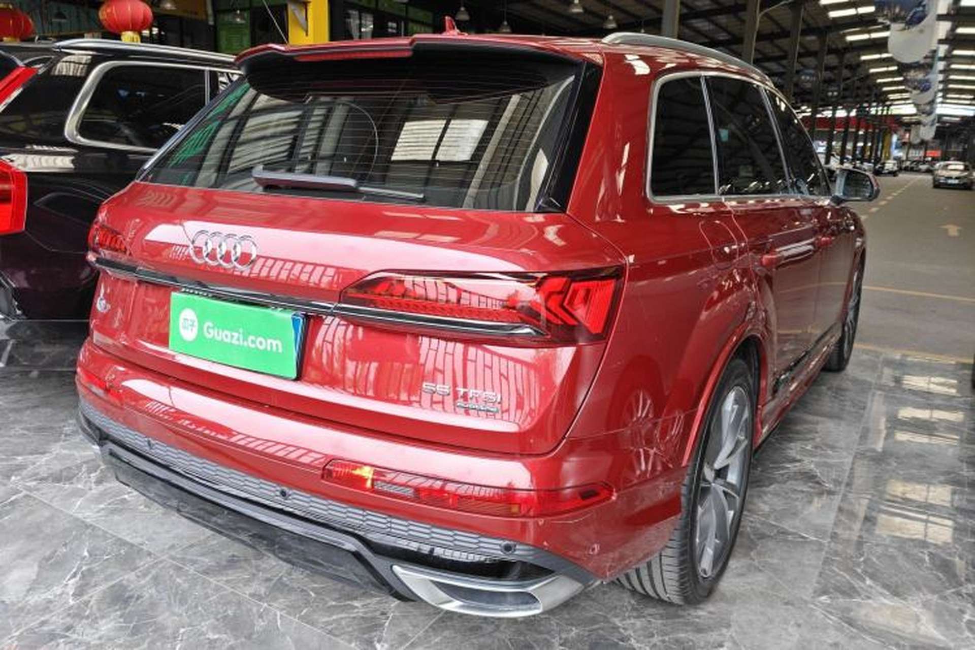 Used Audi Q7 2020 55 TFSI quattro S line sports model Rear Right 45 Deg