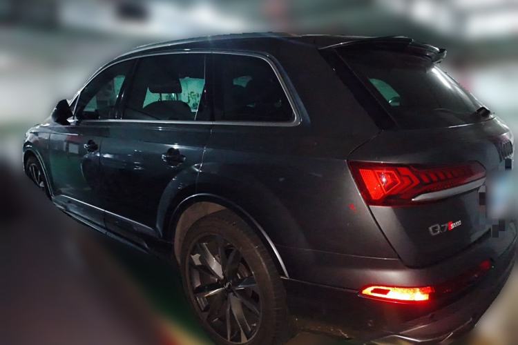 Used Audi Q7 2020 55 TFSI quattro S line sports model Rear Left 45 Deg
