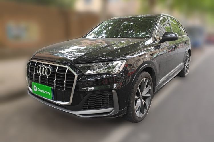 Used Audi Q7 2021 55 TFSI quattro S line Sport model Guazi used car, China used car export, Used car for sale, Used cars, Cheapest cars for sale