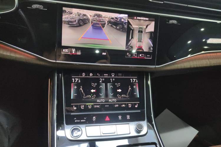 Used Audi Q7 2021 55 TFSI quattro S line Prestige Edition Audio And AC Panel
