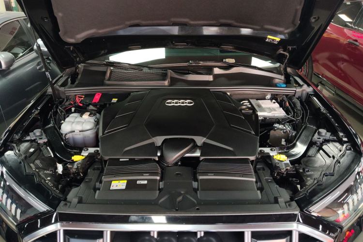 Used Audi Q7 2021 55 TFSI quattro S line Prestige Edition Engine Bay