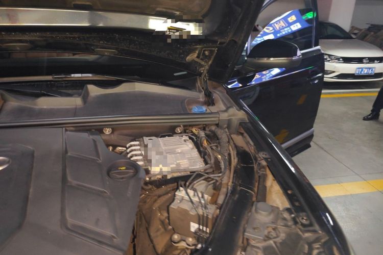 Used Audi Q7 2021 55 TFSI quattro S line Sport model Engine Bay Left