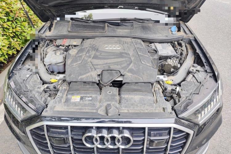 Used Audi Q7 2021 55 TFSI quattro S line Prestige Edition Engine Bay