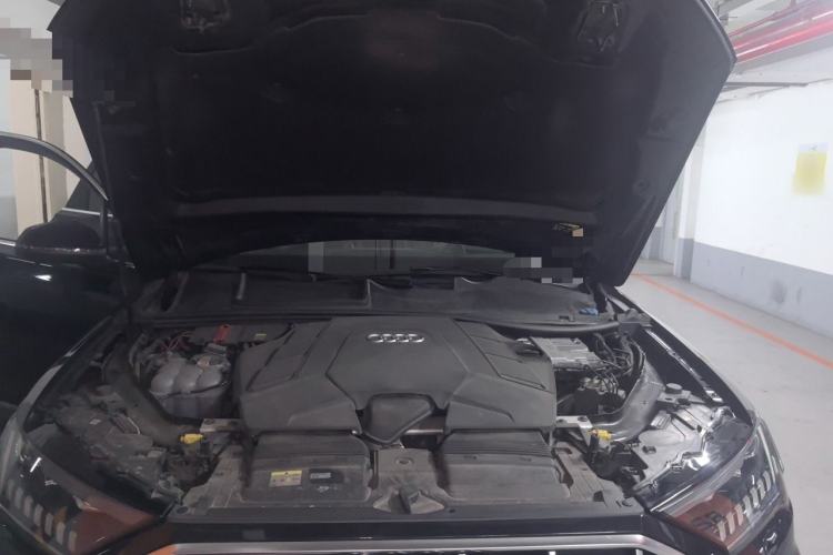 Used Audi Q7 2021 55 TFSI quattro S line Prestige Edition Engine Bay