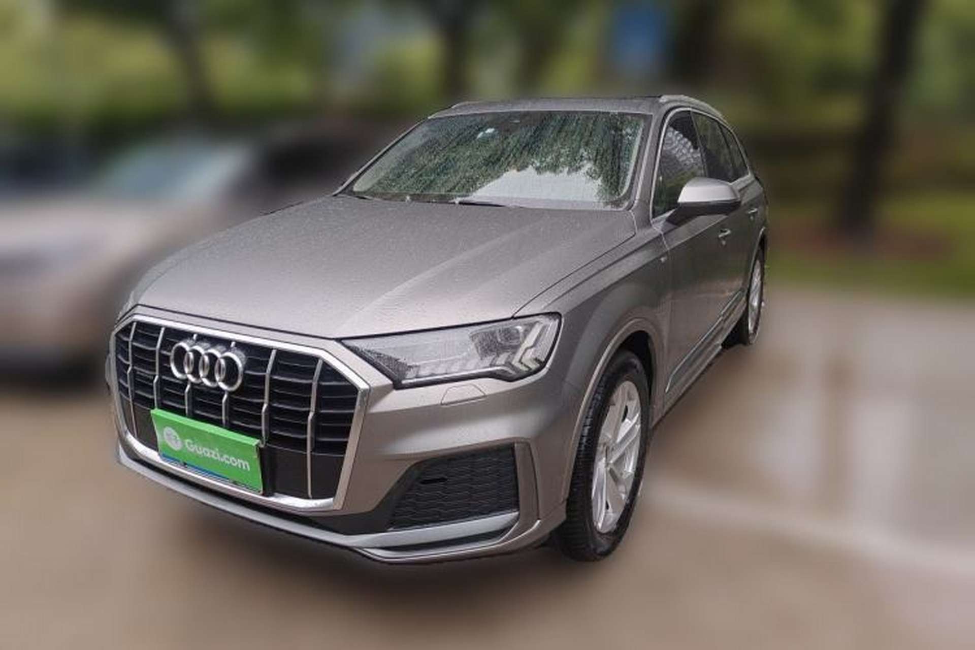 Used Audi Q7 2021 45 TFSI quattro S line Sport model Front Left 45 Deg