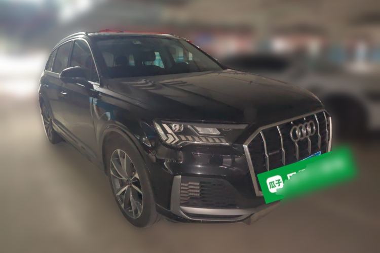 Used Audi Q7 2021 55 TFSI quattro S line Sport model Front Right 45 Deg