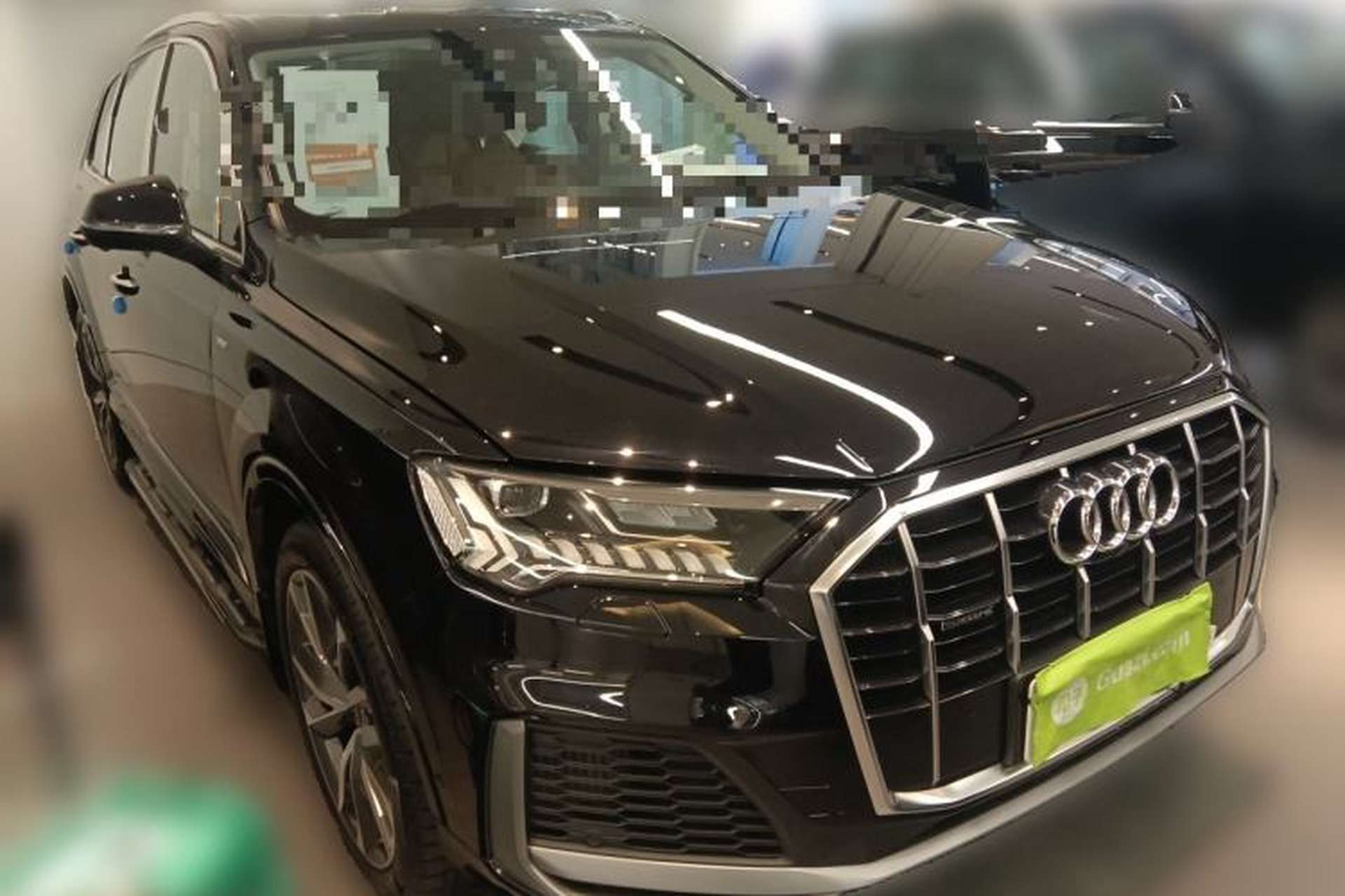 Used Audi Q7 2021 55 TFSI quattro S line Sport model Front Right 45 Deg
