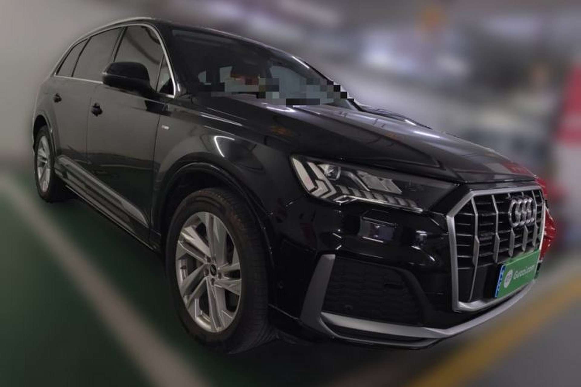 Used Audi Q7 2021 45 TFSI quattro S line Sport model Front Right 45 Deg