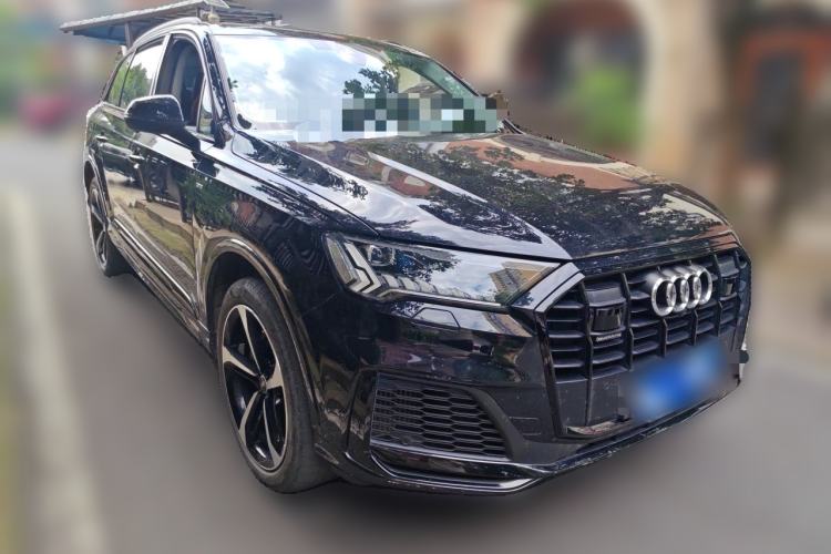 Used Audi Q7 2021 55 TFSI quattro S line Prestige Edition Front Right 45 Deg