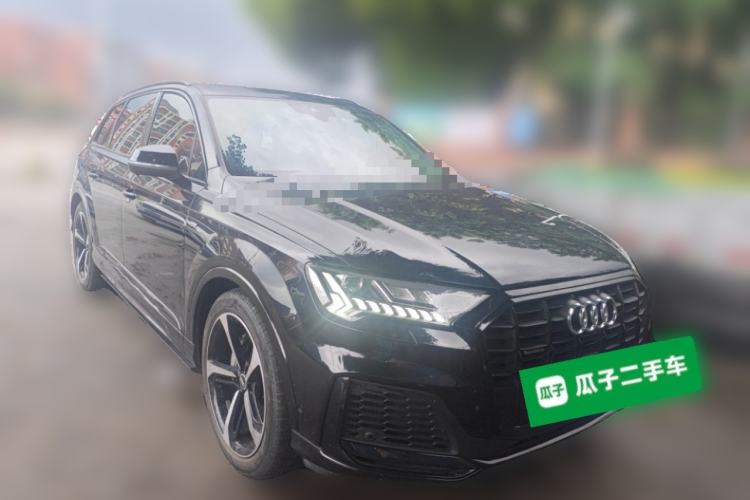 Used Audi Q7 2021 55 TFSI quattro S line Sport model Front Right 45 Deg