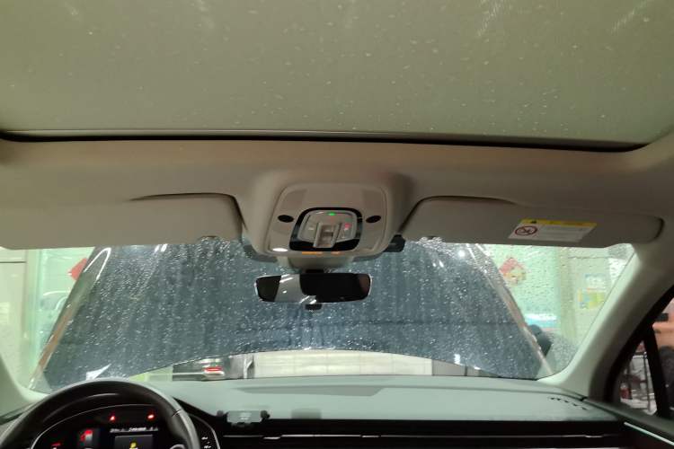 Used Audi Q7 2021 55 TFSI quattro S line Sport model Headliner