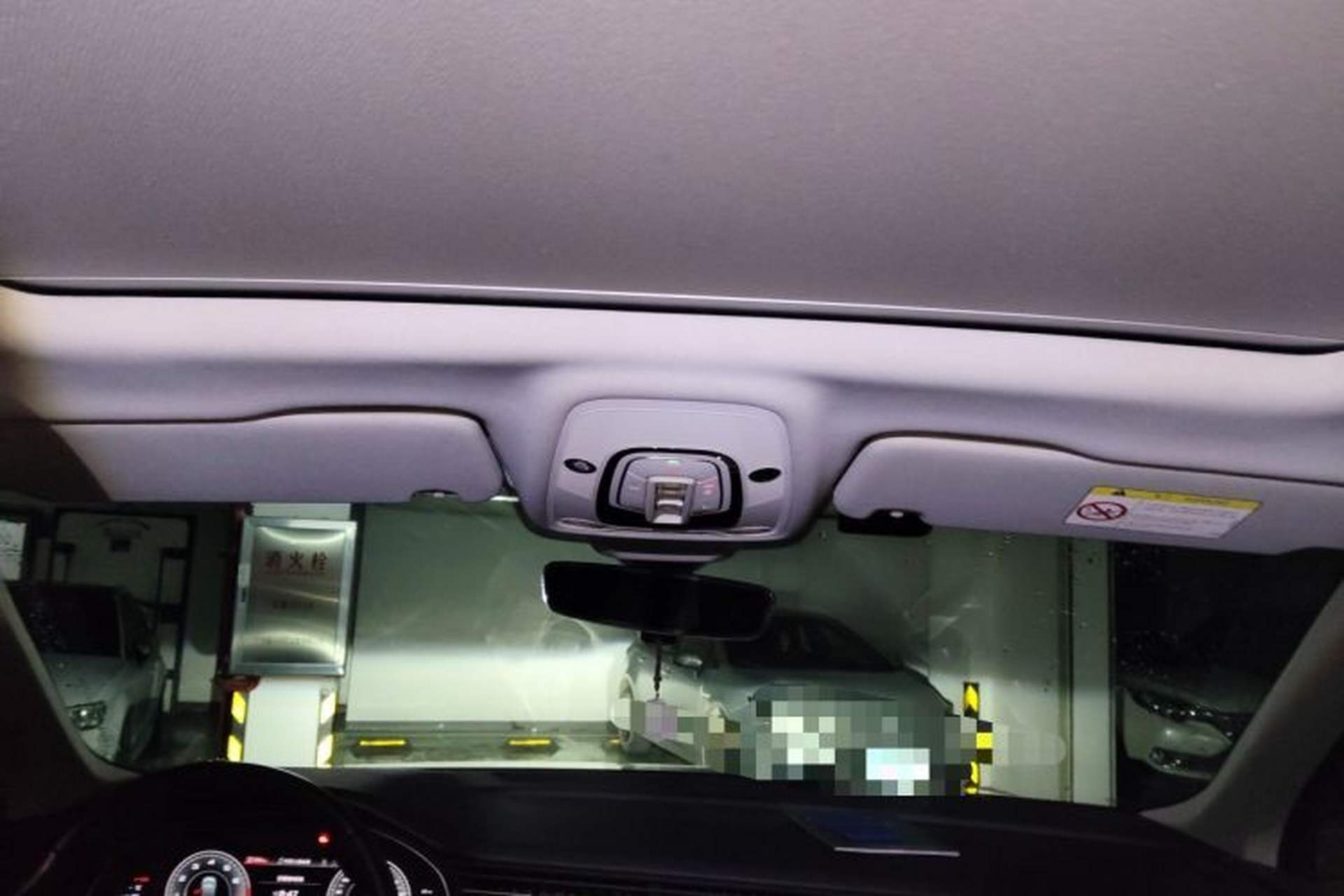 Used Audi Q7 2021 55 TFSI quattro S line Sport model Headliner