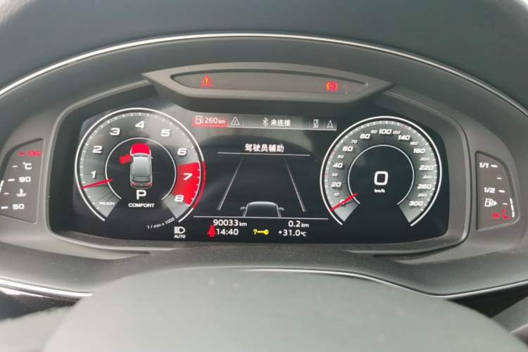 Used Audi Q7 2021 55 TFSI quattro S line Sport model Instrument Cluster